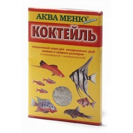 АКВА-МЕНЮ Коктейль 15г Упаковка (10шт)
